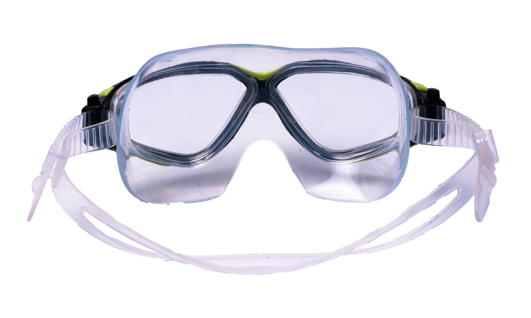 CLEAR'R PERSPECTIVE Adult Swim Mask Black/Yellow