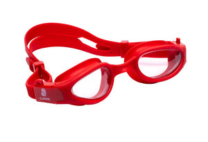 CLEAR'R Cayman Adult Swim Goggle Red