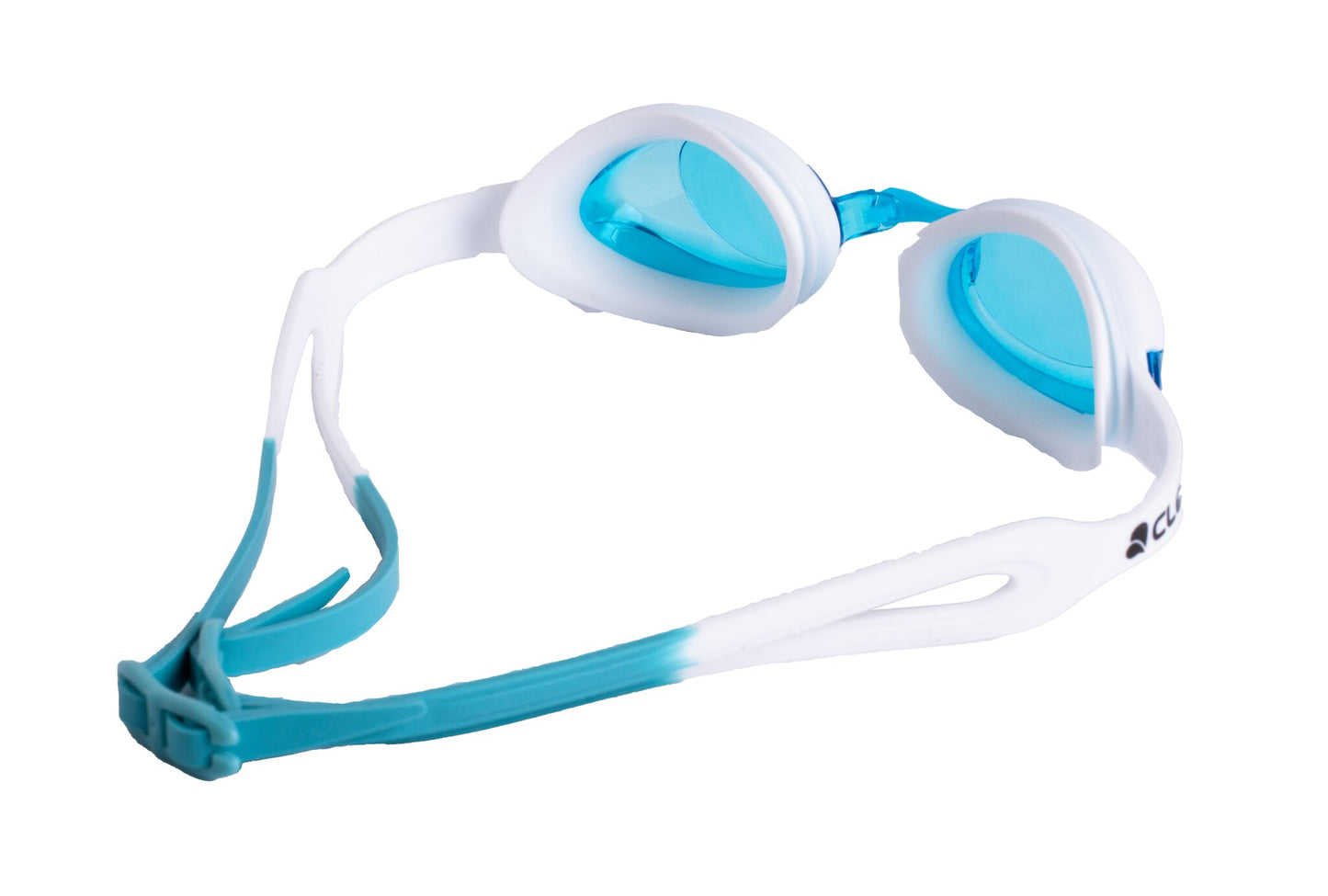 CLEAR'R Dash Adult Swim Goggle Turq/White