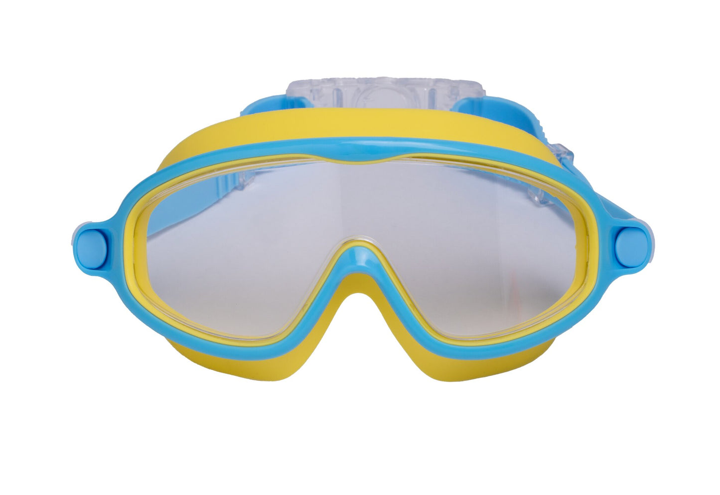 CLEAR'R Orca Kid Swim Mask Blue Yellow