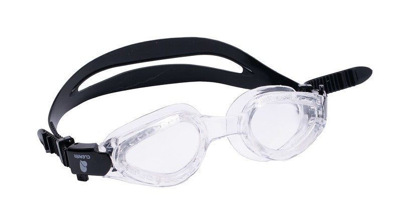 CLEAR'R Caiman Adult Swim Goggle Black/Clear