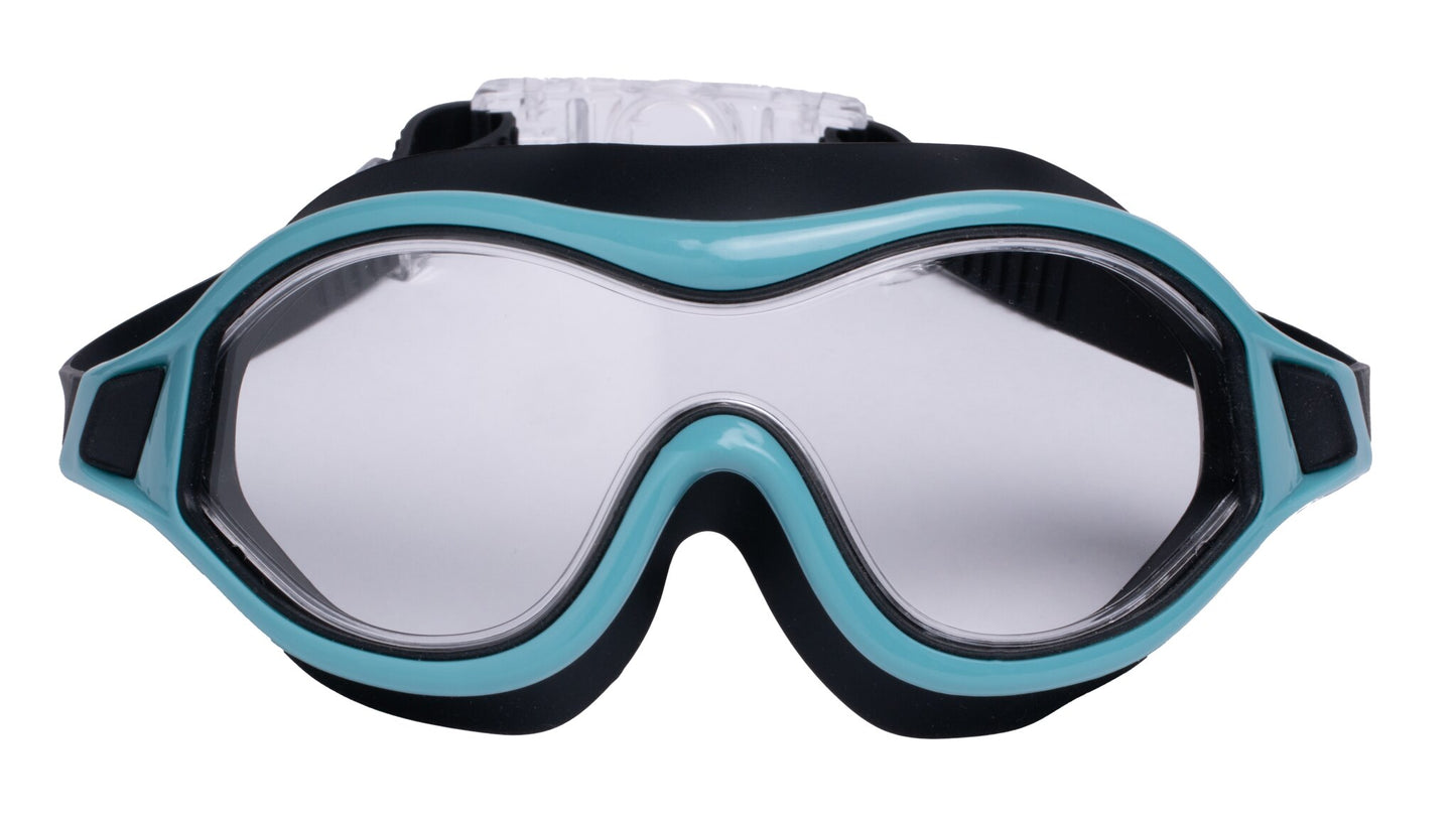 CLEAR'R Puddle hopper Jr Swim Mask Turq/Black/Grey