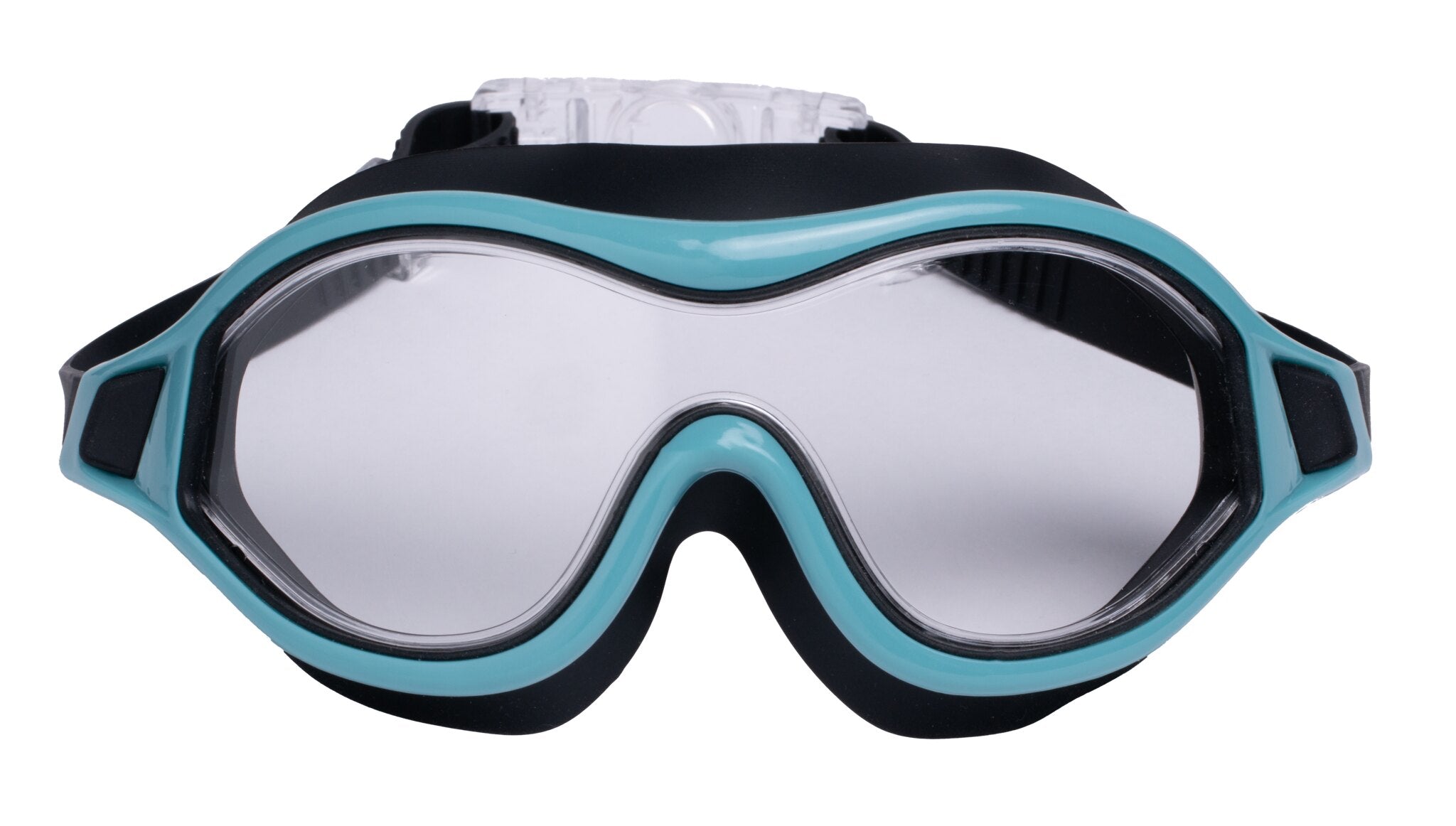 CLEAR'R Puddle hopper Jr Swim Mask Turq/Black/Grey