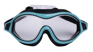 CLEAR'R Puddle hopper Jr Swim Mask Turq/Black/Grey