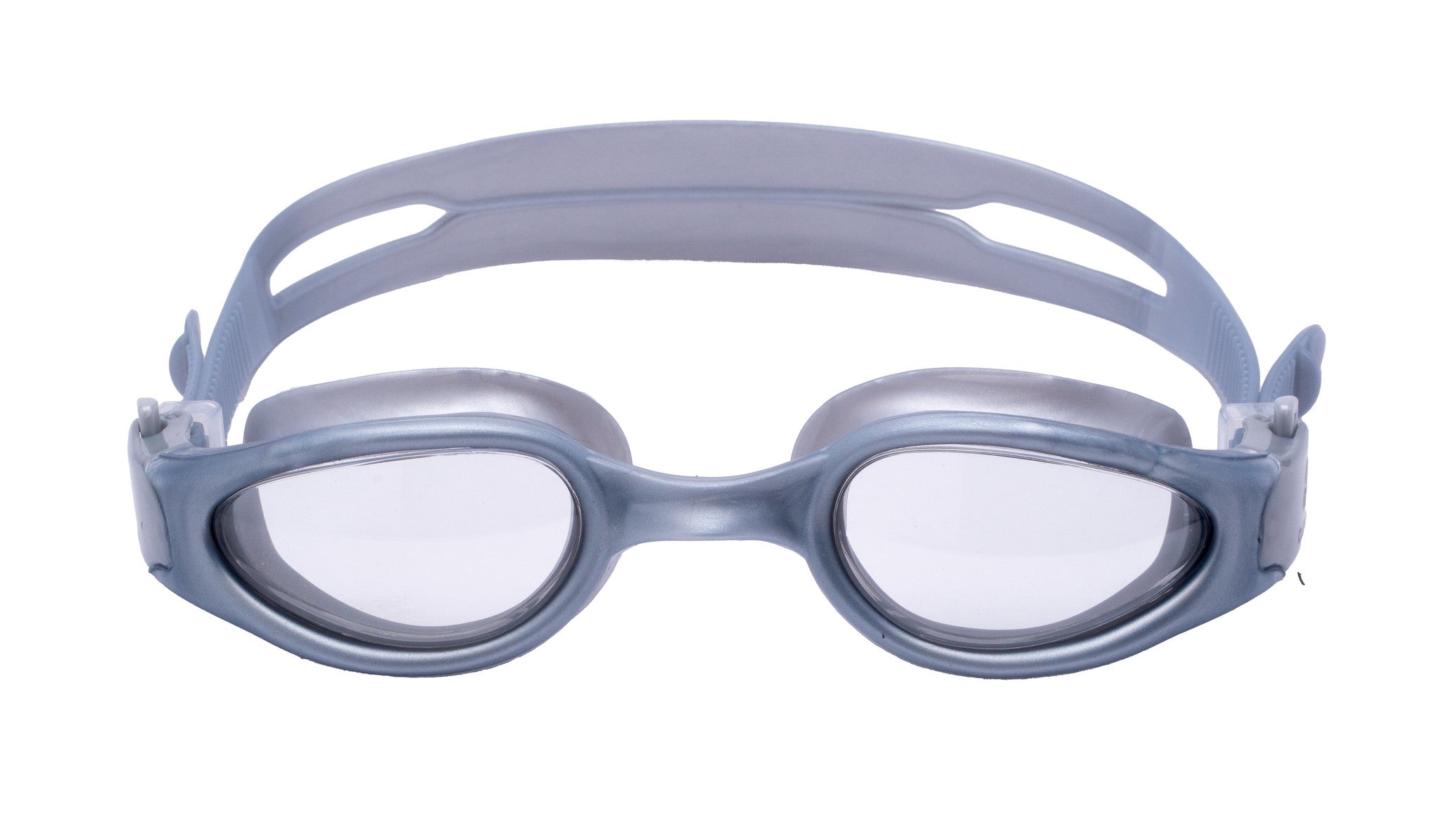 CLEAR'R Cayman Adult Swim Goggle Silver/Clear