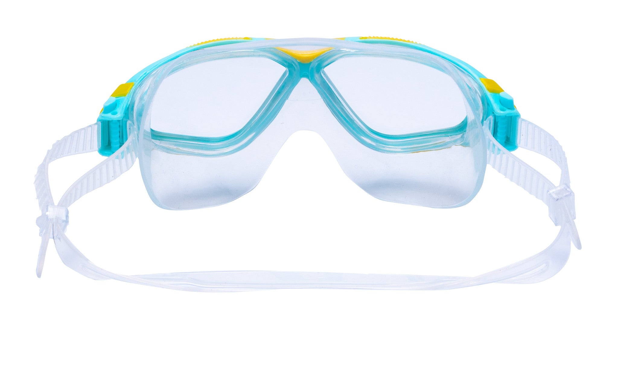 CLEAR'R PERSPECTIVE Adult Swim Mask Blue/Yellow