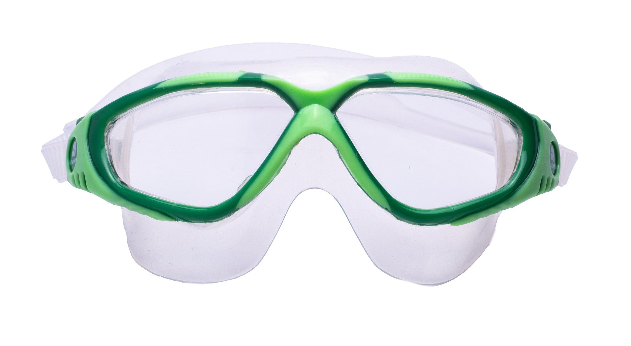 CLEAR'R PERSPECTIVE Adult Swim Mask Green
