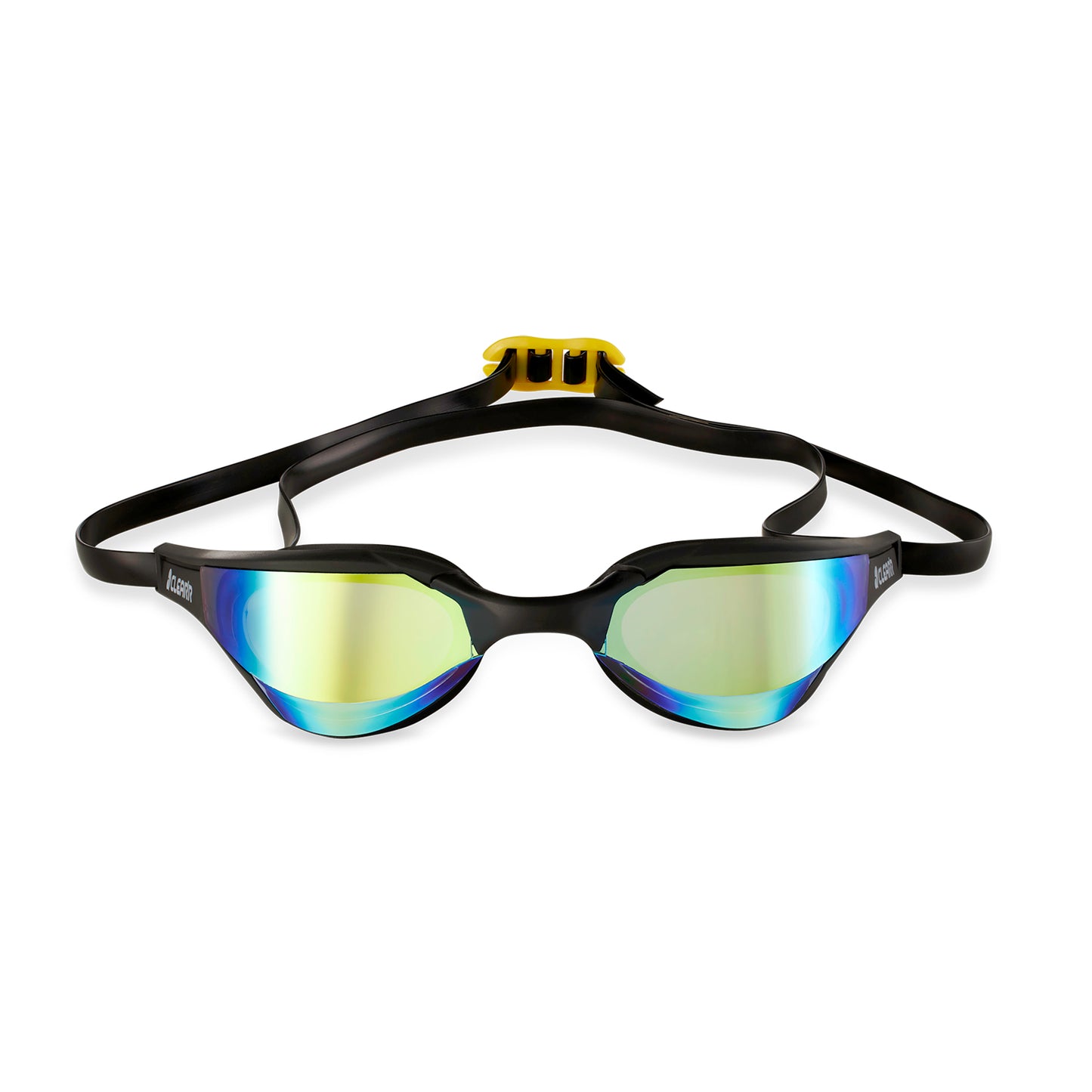 CLEAR'R Champion Adult Swim Goggle Black/Yellow