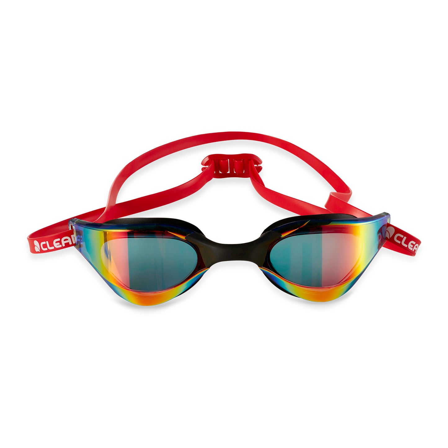 CLEAR'R Victor Adult Swim Goggle - Red/Black