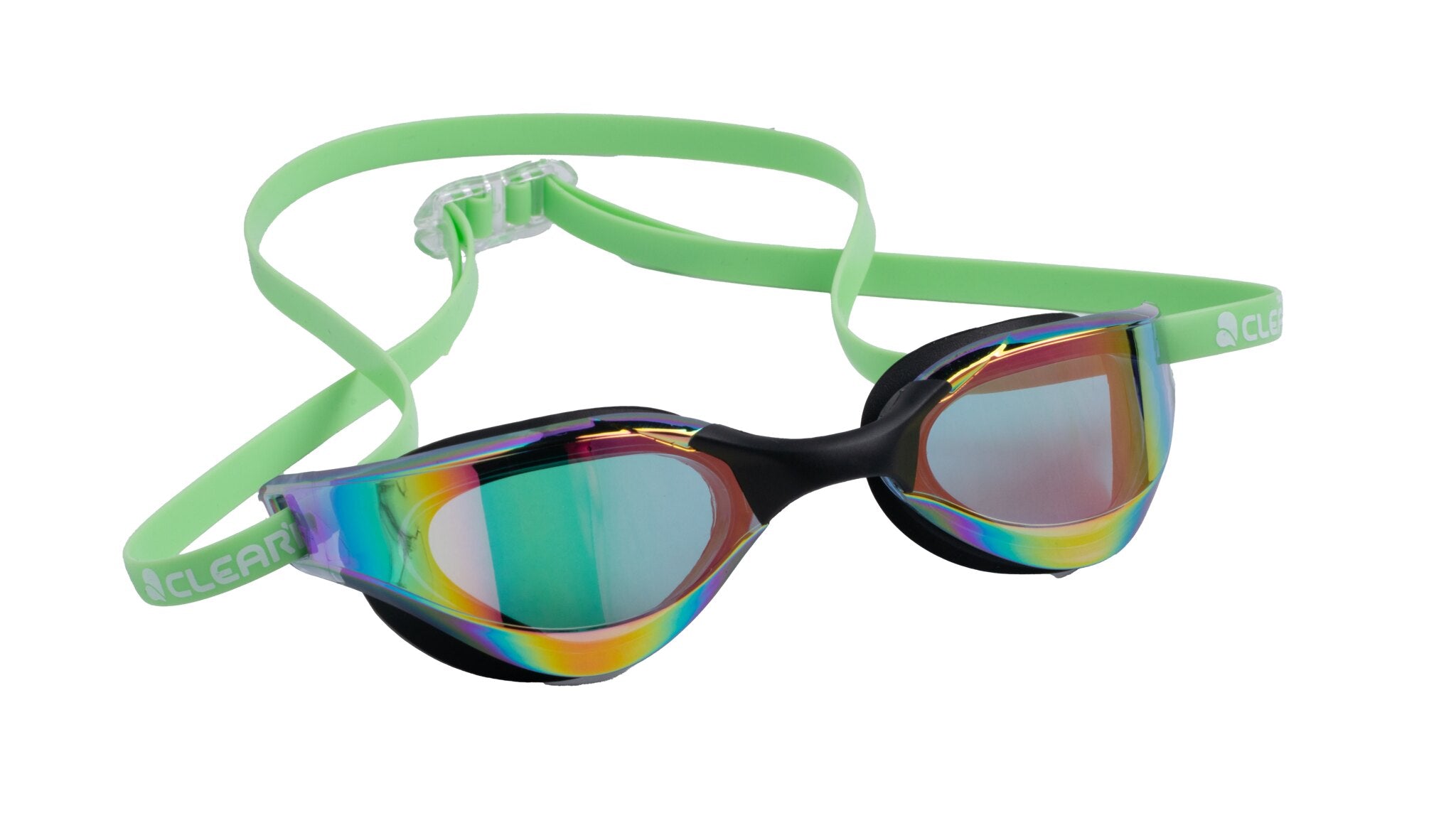 swimming goggles with camera CLEAR'R Victor Adult Swim Goggle Green