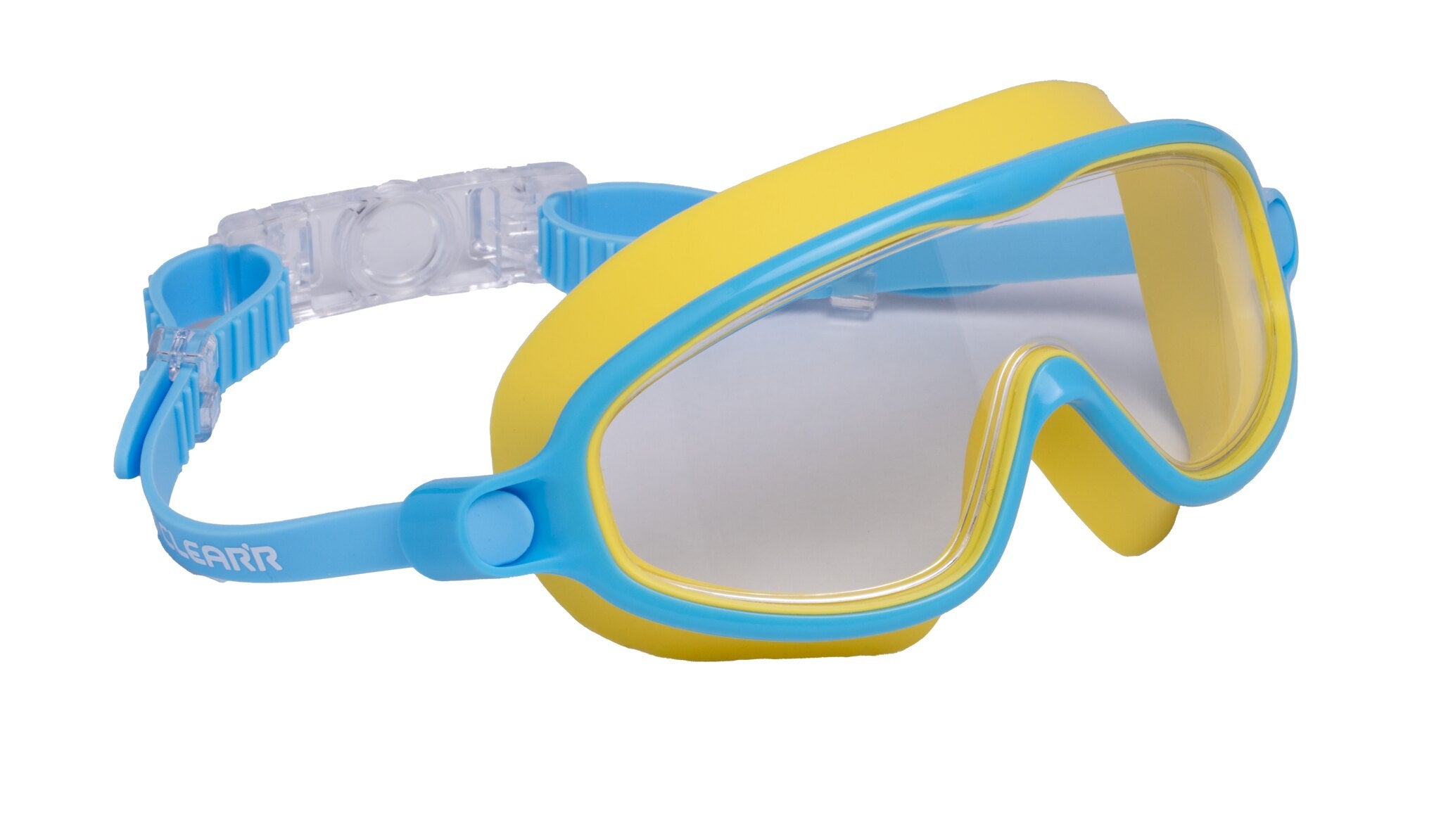 CLEAR'R Orca Kid Swim Mask Blue Yellow