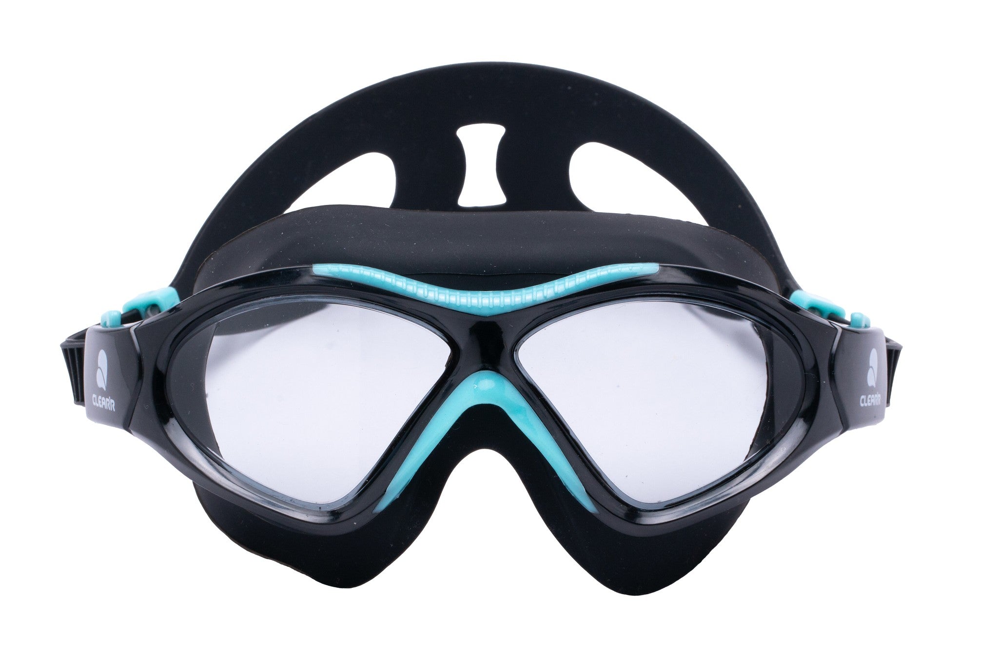 CLEAR'R VISION Jr Swim Mask Black/Smoke