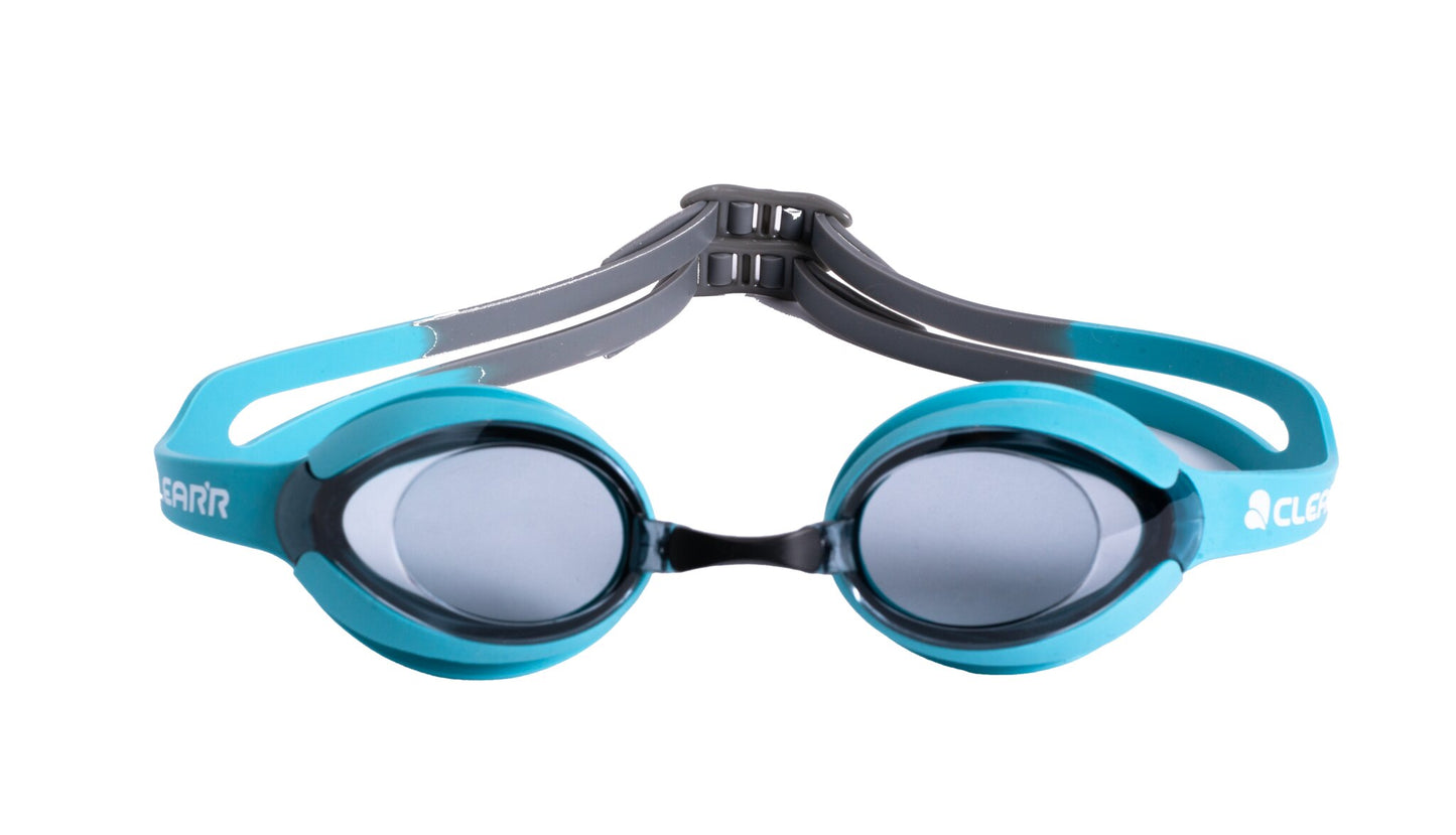 Dash Adult Swim Goggle Grey/Turq