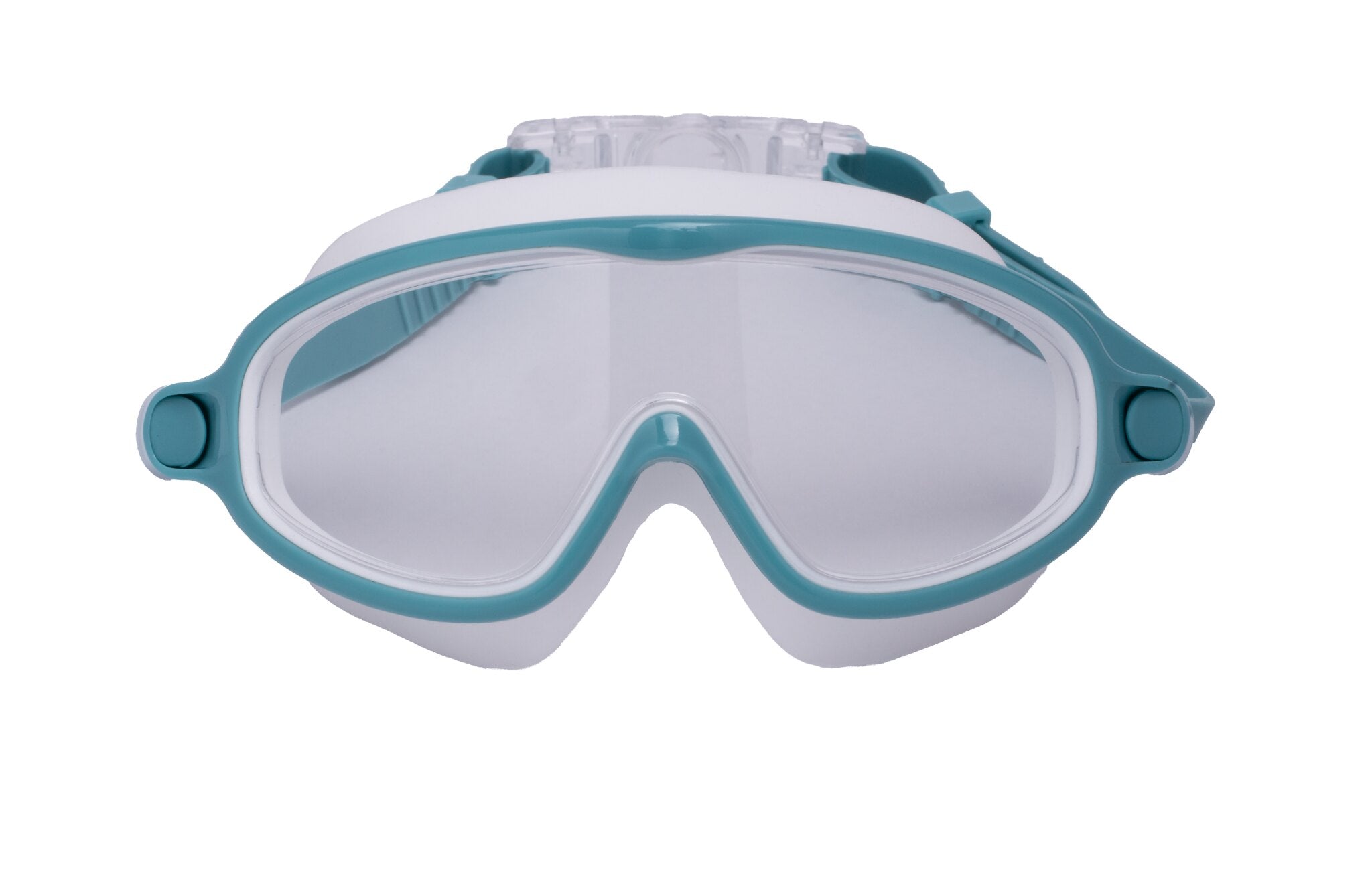CLEAR'R Orca Kid Swim Mask Turq/White