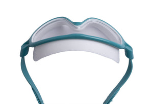 CLEAR'R Orca Kid Swim Mask Turq/White