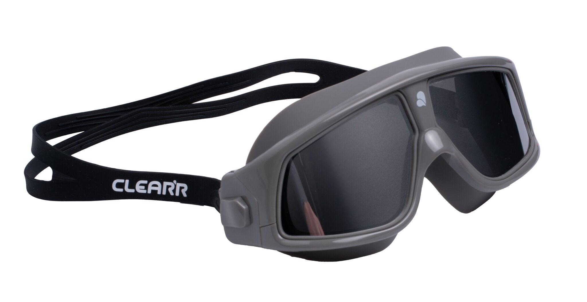 CLEAR'R FOCUS Adult Swim Mask Grey