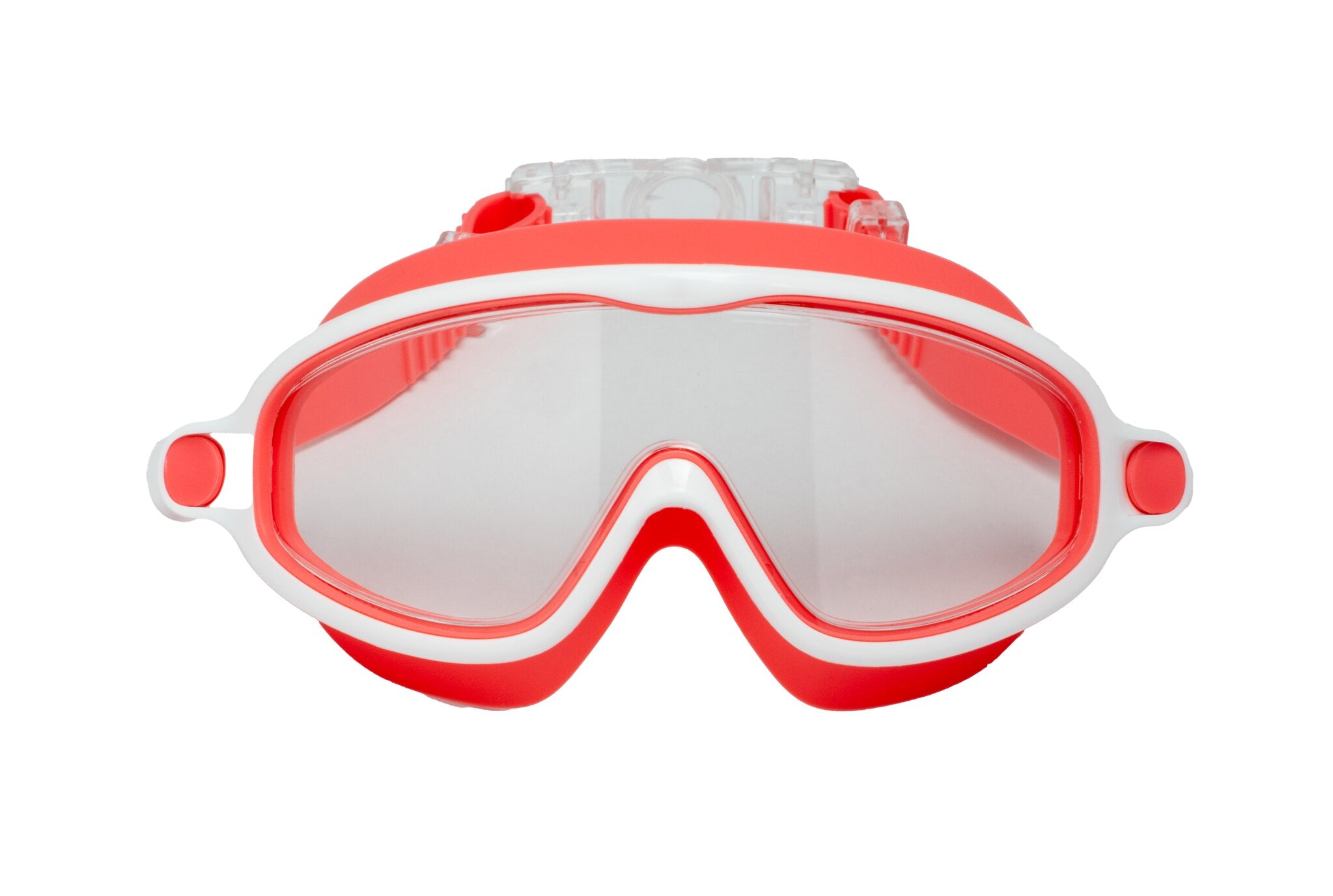 CLEAR'R Orca Kid Swim Mask Peach/White