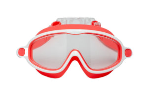 CLEAR'R Orca Kid Swim Mask Peach/White