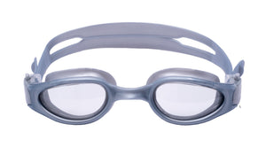 CLEAR'R Cayman Adult Swim Goggle Silver/Clear
