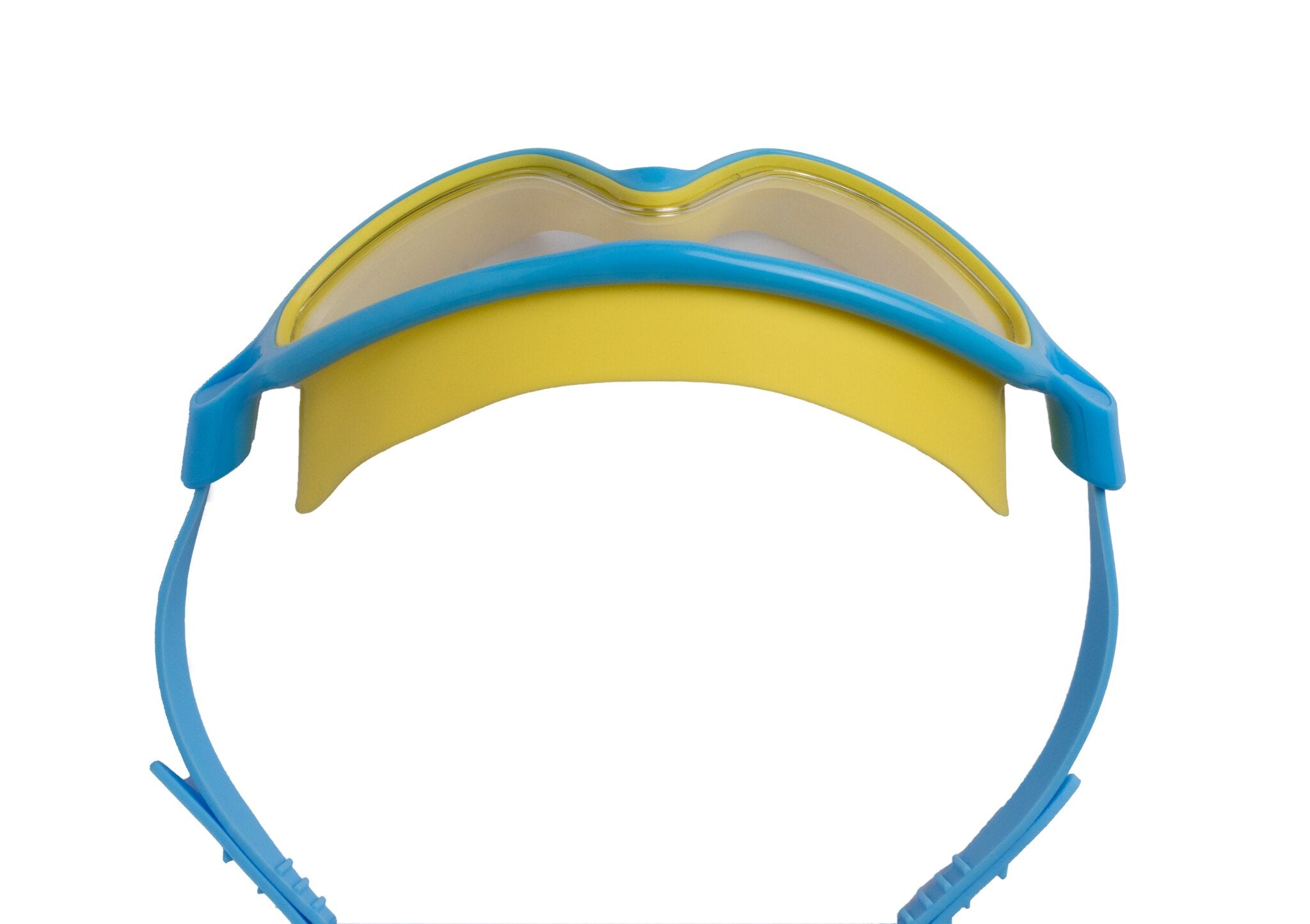 CLEAR'R Orca Kid Swim Mask Blue Yellow