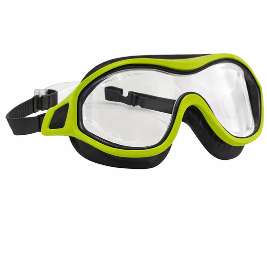 CLEAR'R Puddle hopper Jr Swim Mask Black/Green