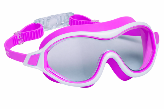 CLEAR'R Puddle hopper Jr Swim Mask Pink