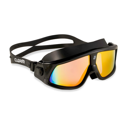CLEAR'R FOCUS Adult Swim Mask Black