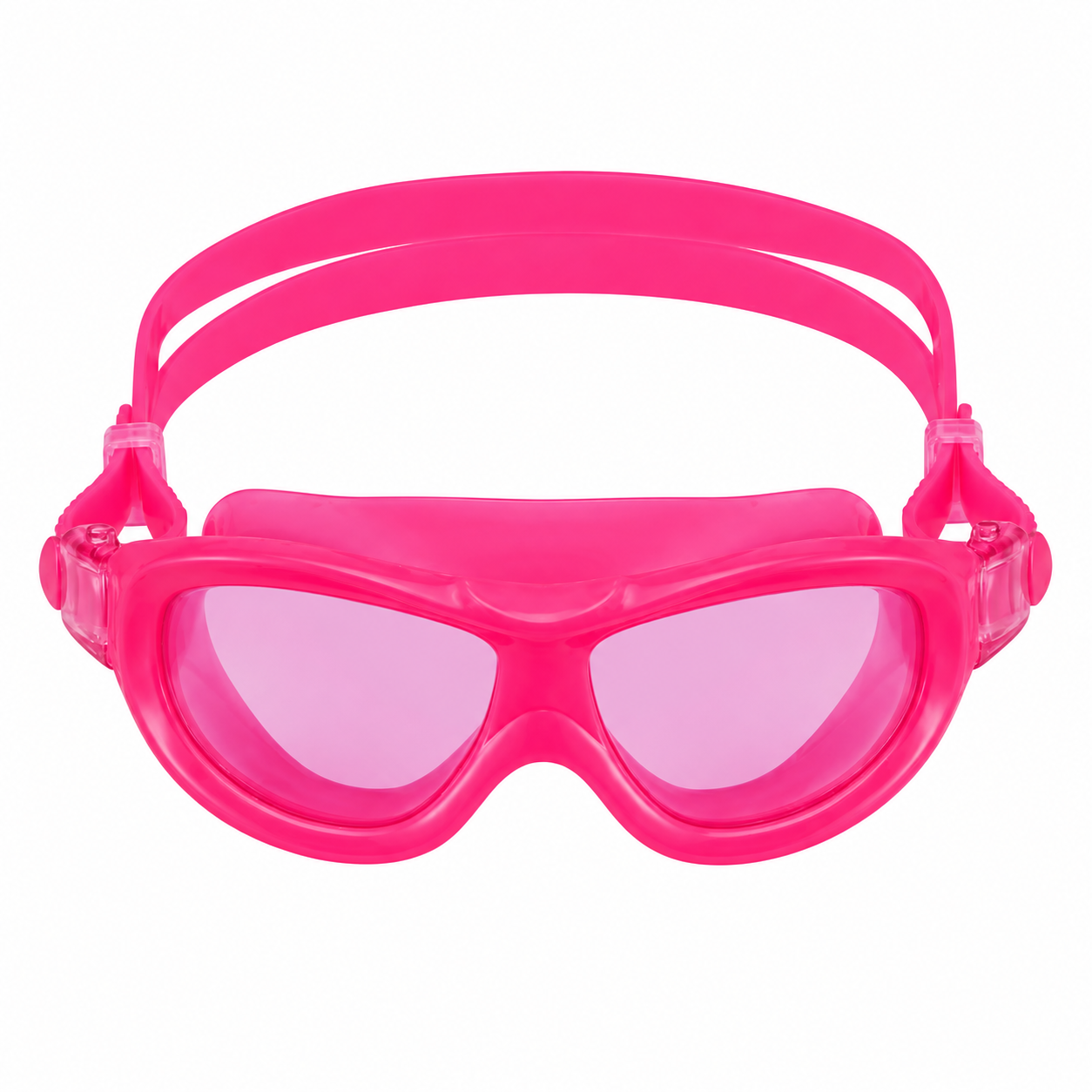 CLEAR'R Ripple Kid Swim Mask Magenta