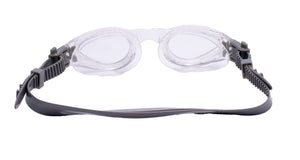 CLEAR'R Caiman Adult Swim Goggle Silver/Clear