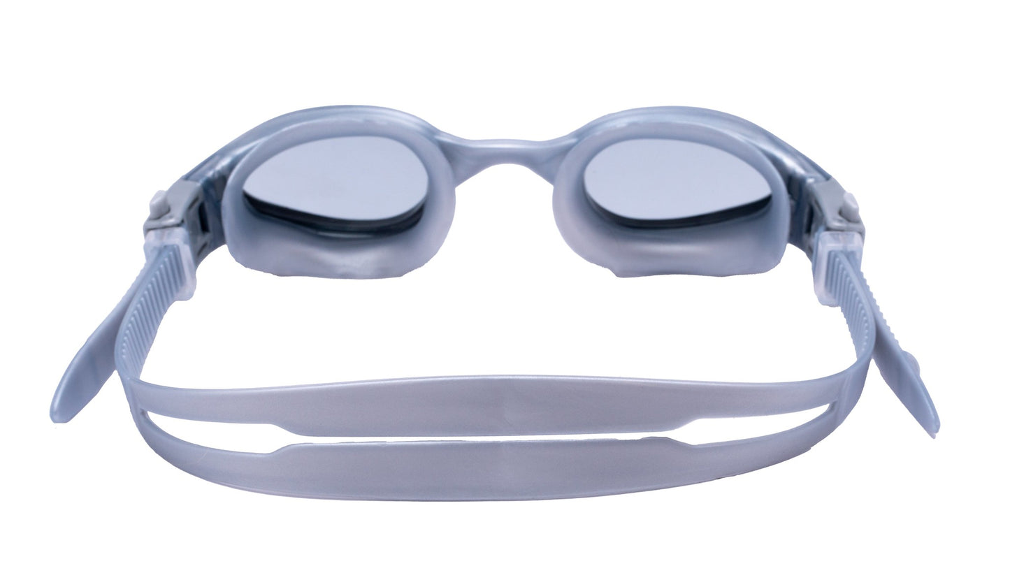 CLEAR'R Cayman Adult Swim Goggle Silver/Smoke