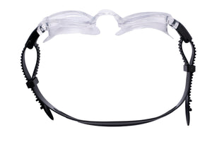 CLEAR'R Caiman Adult Swim Goggle Black/Clear