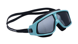 CLEAR'R FOCUS Adult Swim Mask Turq/Smoke